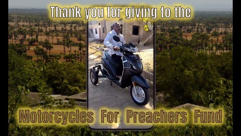 Motorcycles for Preachers