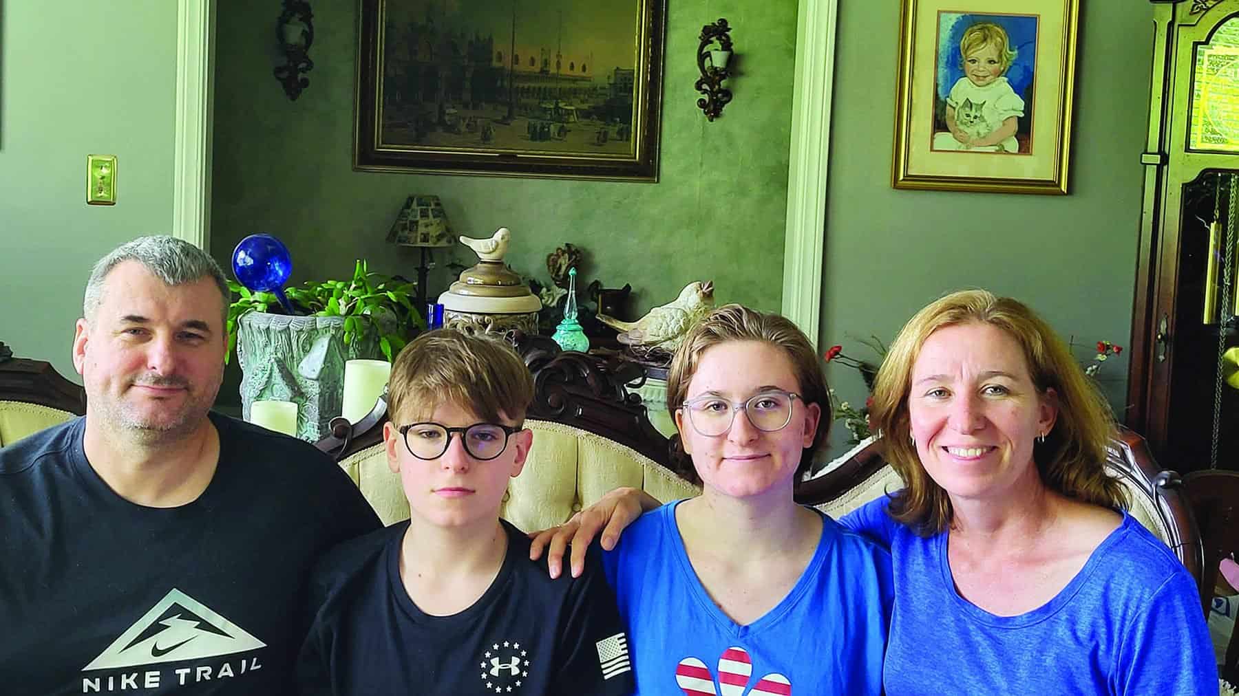 Oleg and Lori Enskyy and their teenage children, Abigail and Simon, are a missionary family based in Mukachevo, Ukraine.