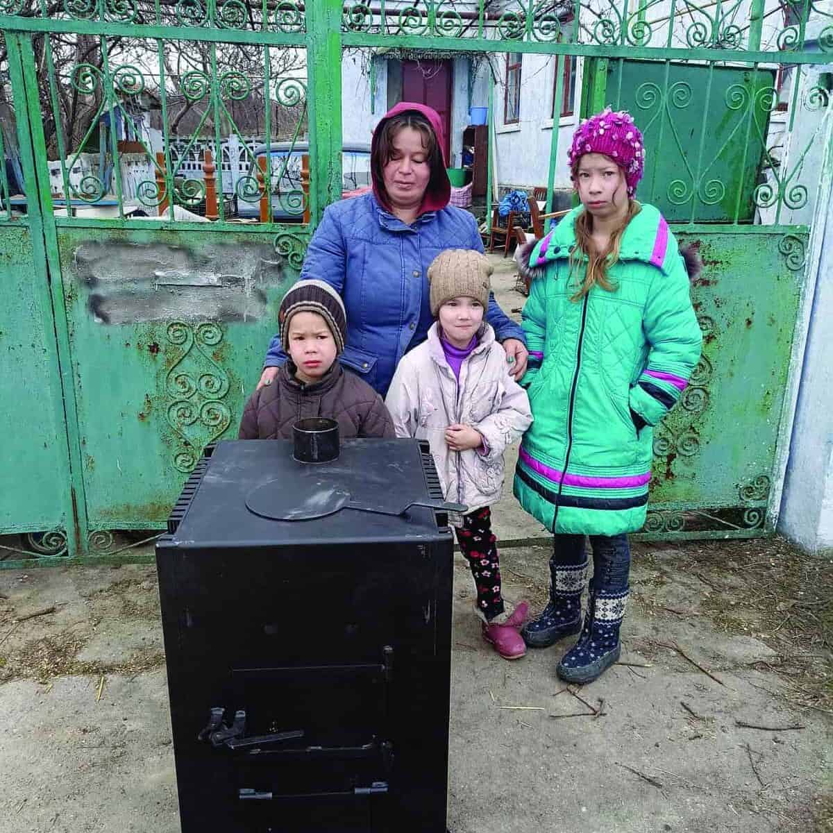 Through seminary partners, we were able to take wood burning stoves to internally displaced people who recently escaped Russian occupation in the Kherson region. They have lost everything and are living in very primitive, abandoned houses near a water source where they hand-draw water daily. These families are very open to the Gospel and have many questions about what a personal relationship with Jesus really looks like. There is no church near them.