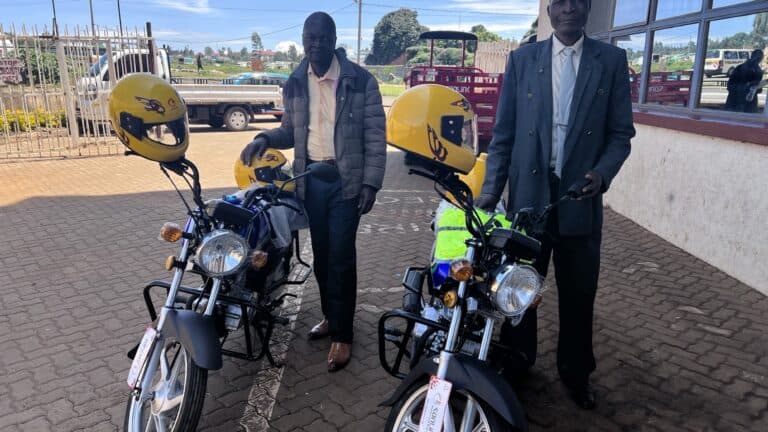 Two more motorbikes in Kenya