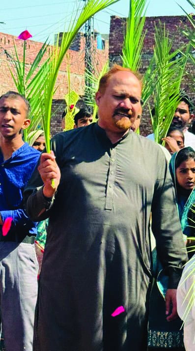 Palm Sunday procession, Lahore