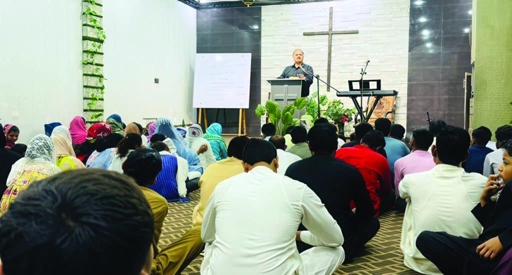 A Bible Institute class