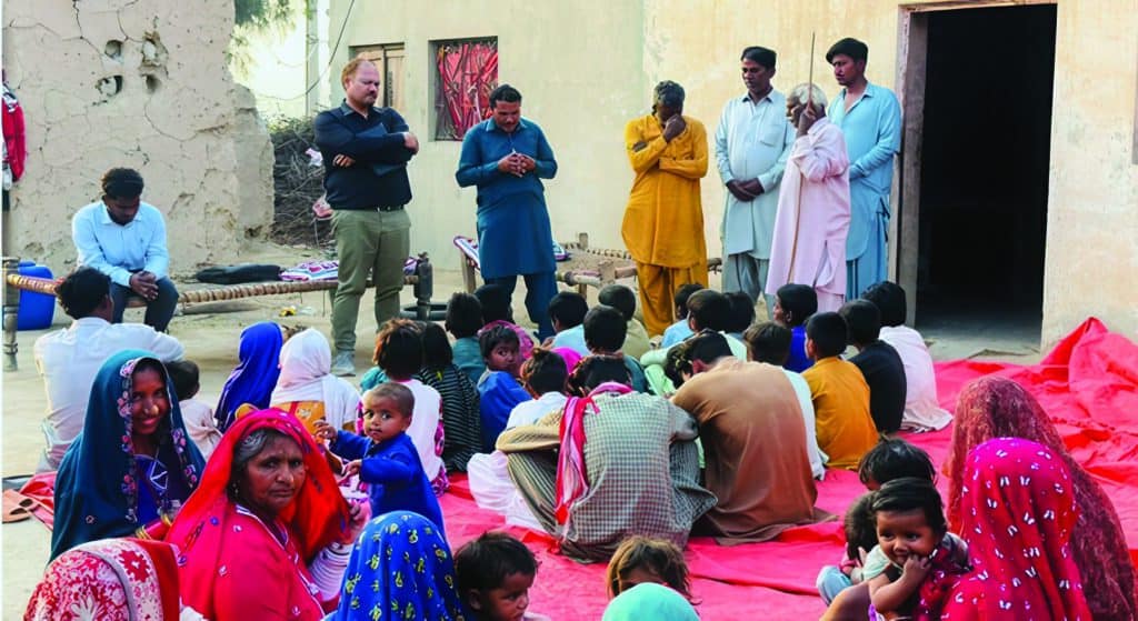 A new outdoor church plant